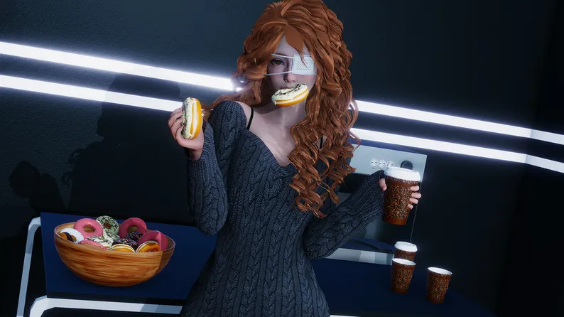 游戏截图3 - 多线程角色互动与剧情养成